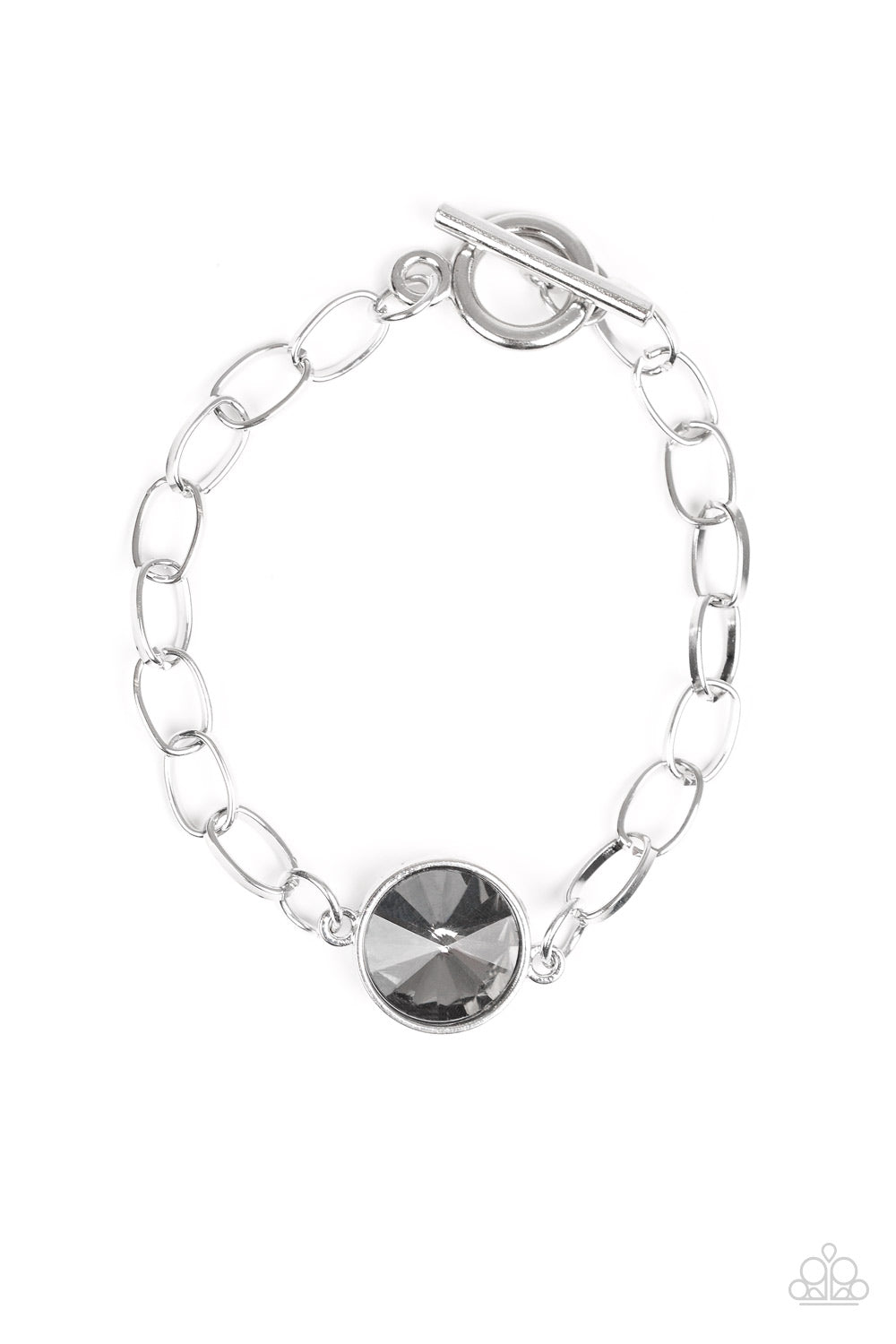 All Aglitter - silver - Paparazzi bracelet