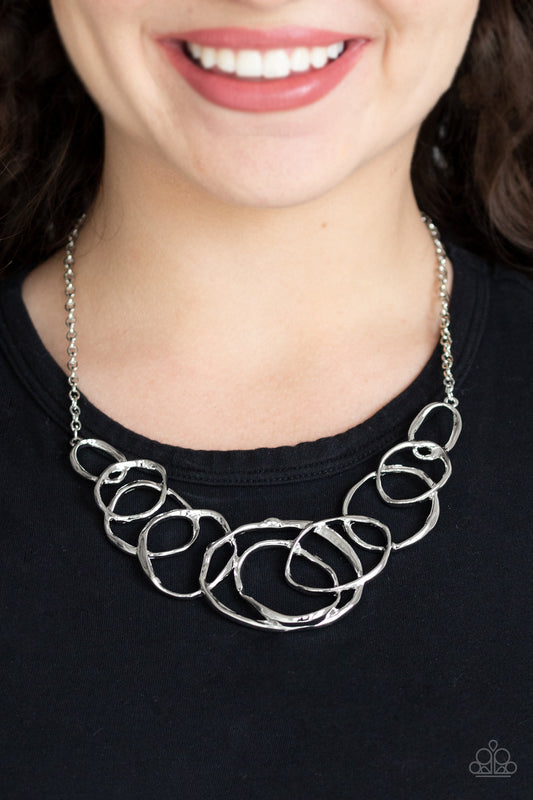 All Around Radiance - silver - Paparazzi necklace
