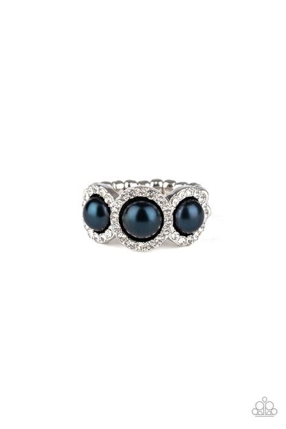All Bets Are Off - blue - Paparazzi ring