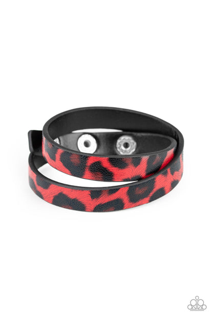 All GRRirl - red - Paparazzi bracelet