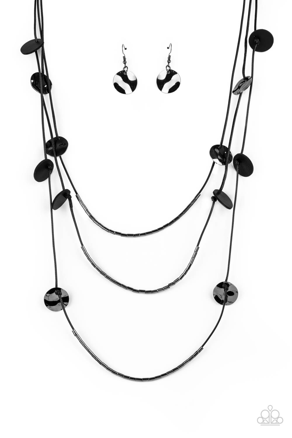 Alluring Luxe - black - Paparazzi necklace