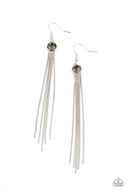 Always In Motion - silver - Paparazzi earrings