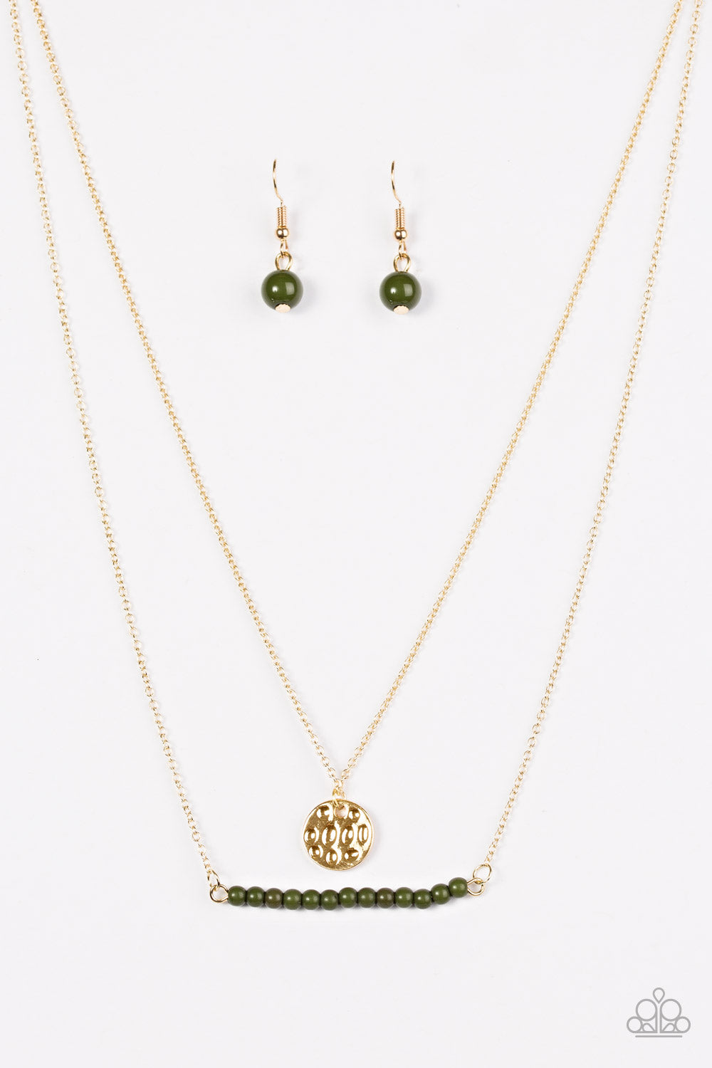 Amazingly Artisan - Green - Paparazzi necklace