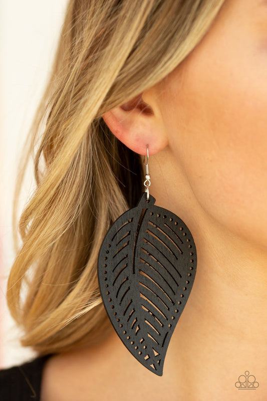 Amazon Zen-black-Paparazzi earrings