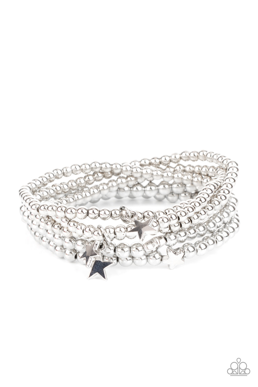 American All-Star - silver - Paparazzi bracelet