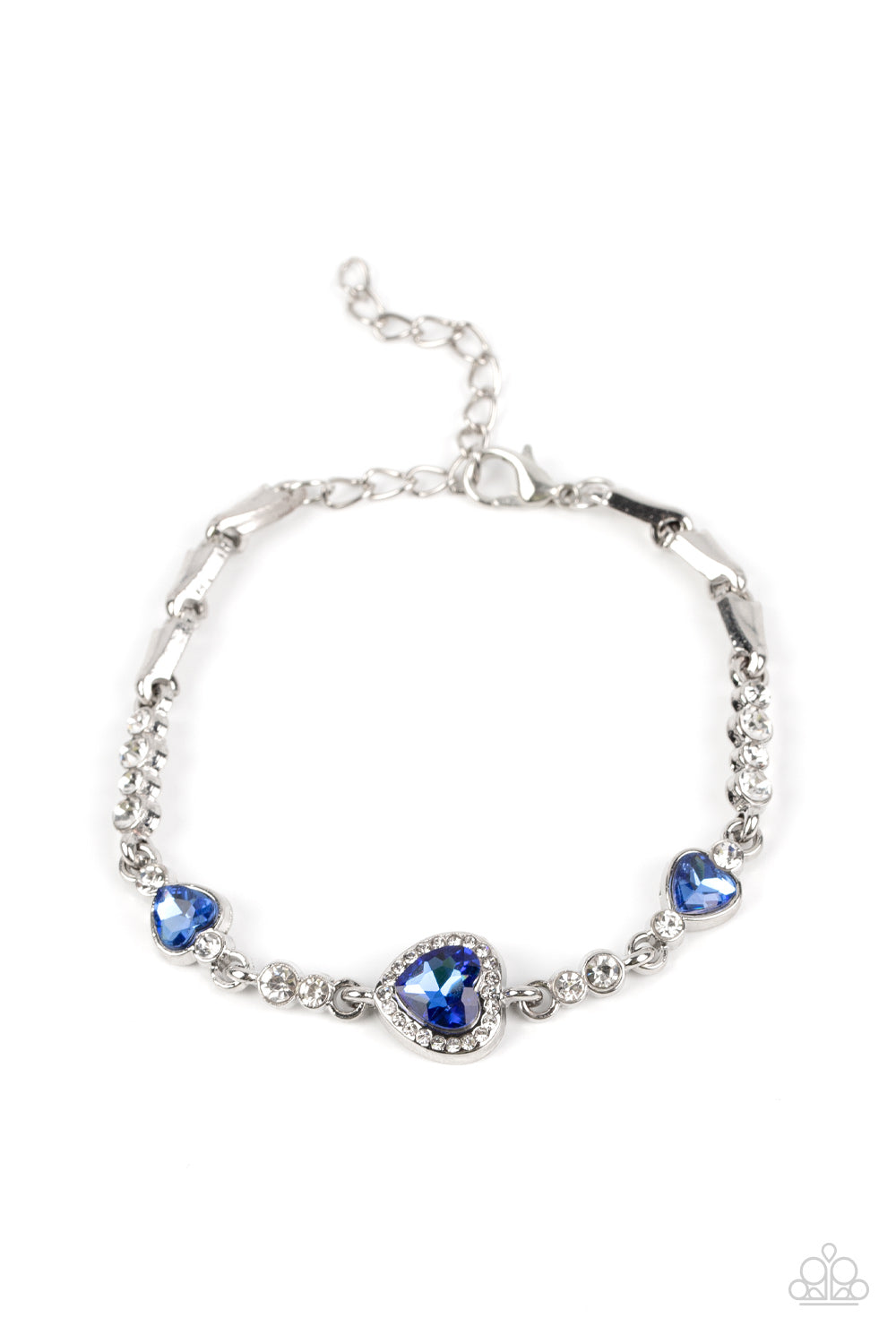 Amor Actually - blue - Paparazzi bracelet