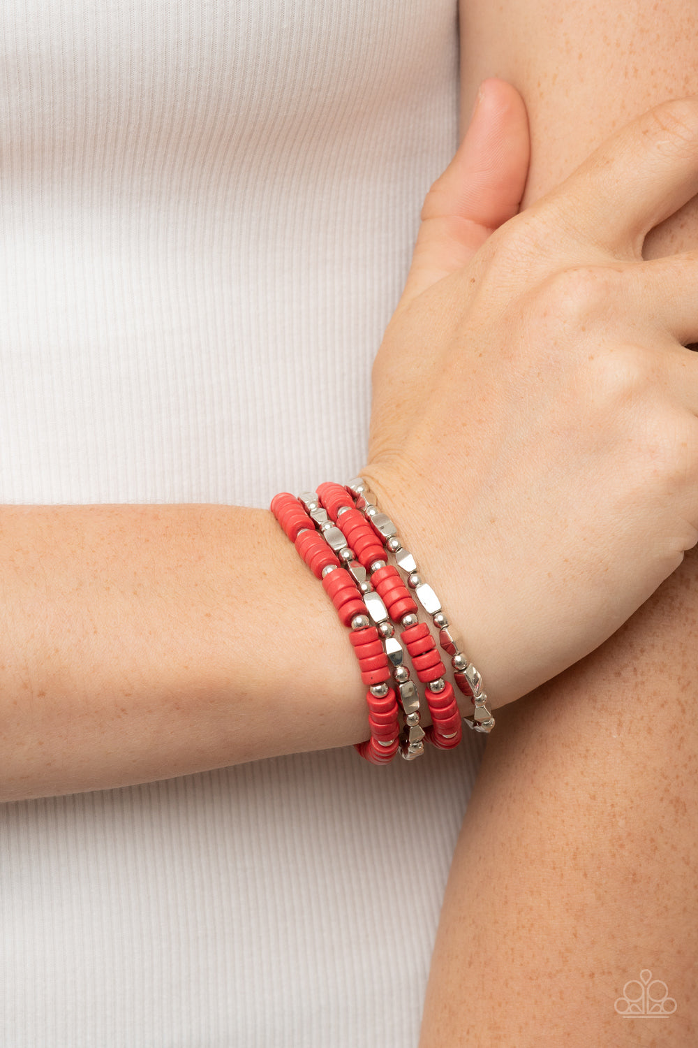 Anasazi Apothecary - red - Paparazzi bracelet