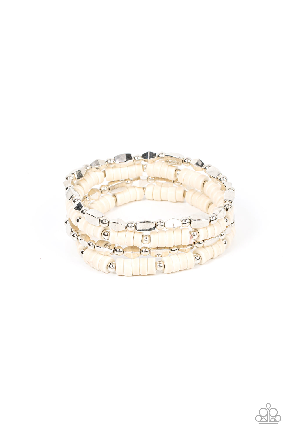 Anasazi Apothecary - white - Paparazzi bracelet