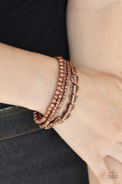 Ancient Heirloom-copper-Paparazzi bracelet
