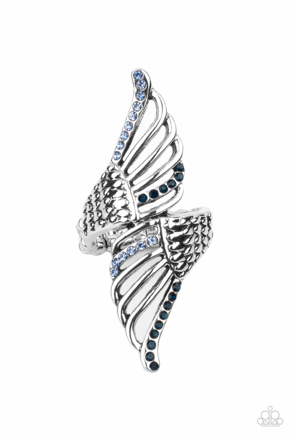 Angels Among Us - blue - Paparazzi ring