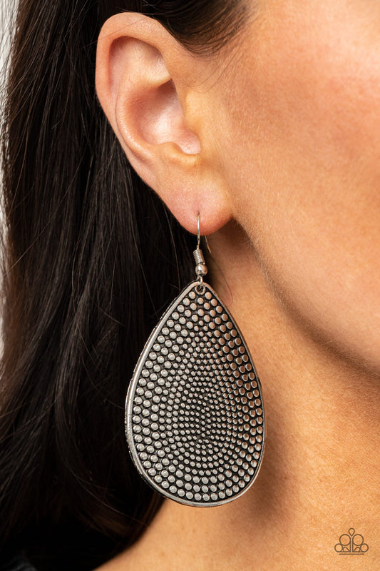 Artisan Adornment - silver - Paparazzi earrings