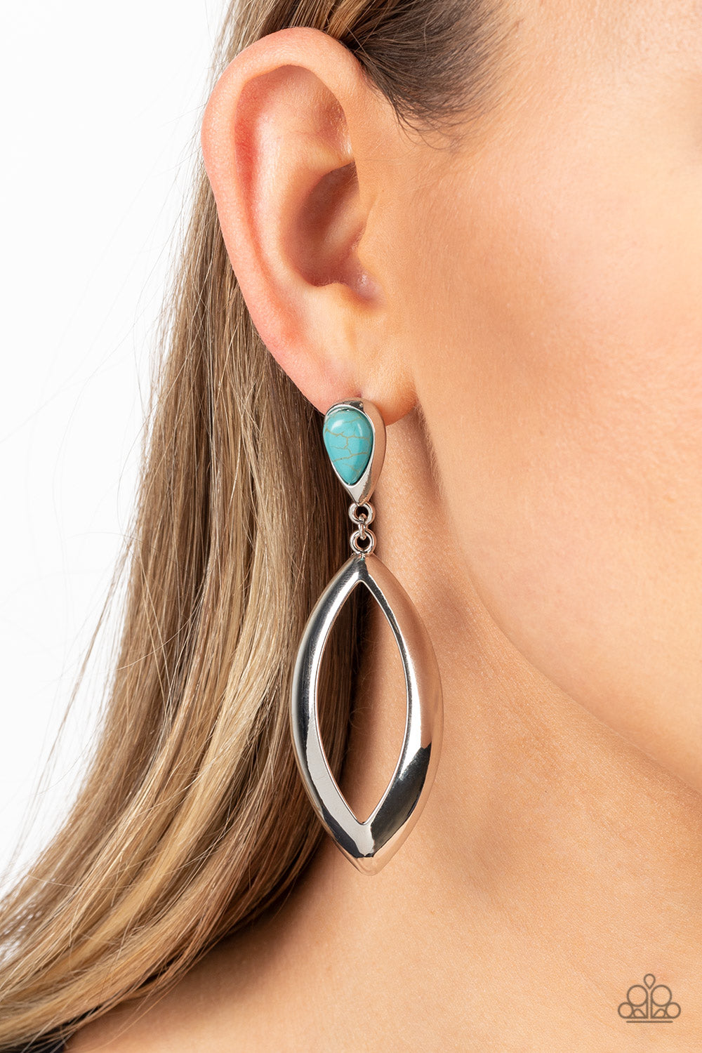 Artisan Anthem - blue - Paparazzi earrings