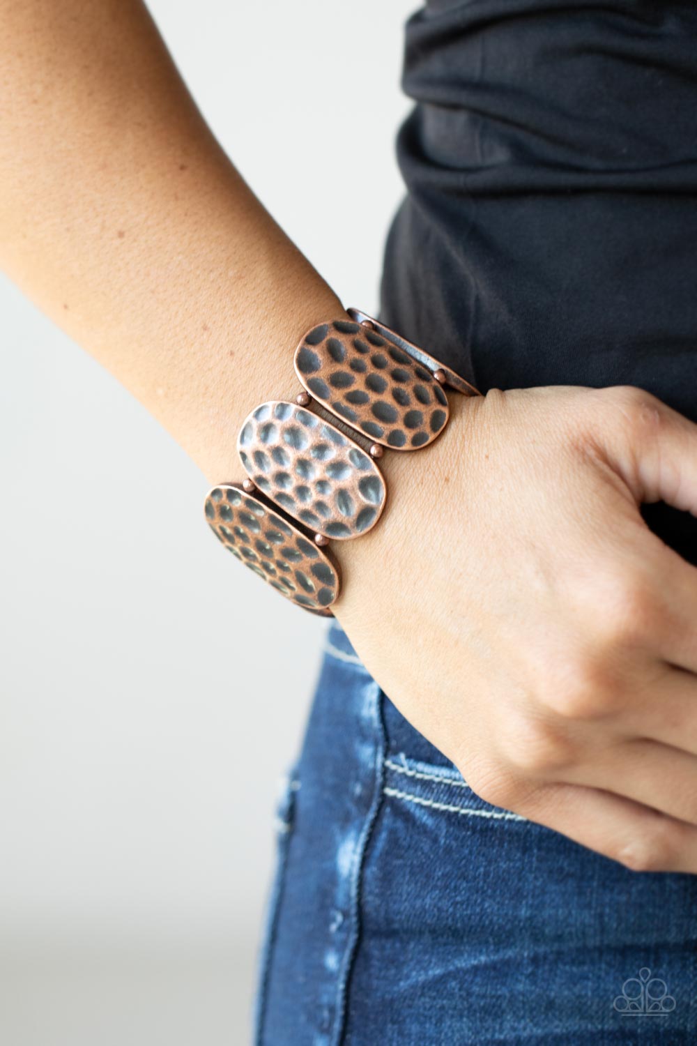 Artisan Exhibition - copper - Paparazzi bracelet