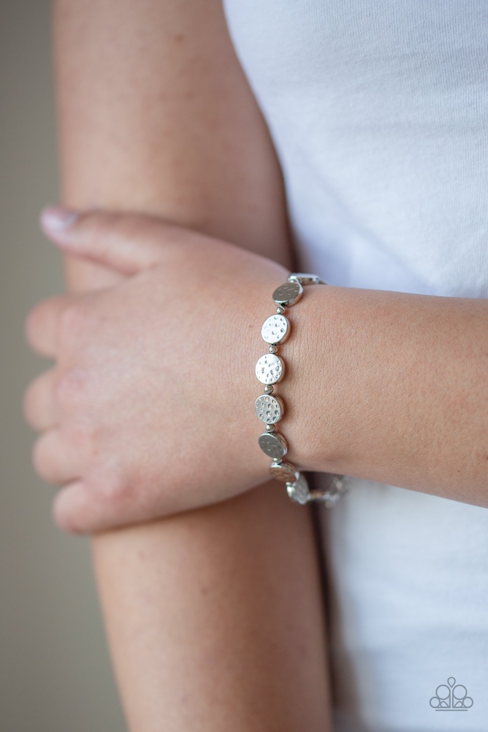 Artisan Bliss-silver-Paparazzi bracelet
