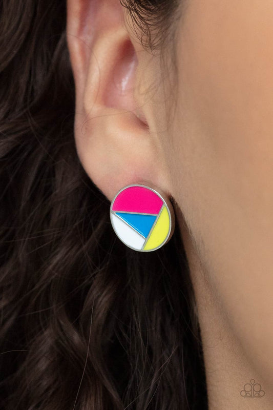Artistic Expression - multi - Paparazzi earrings