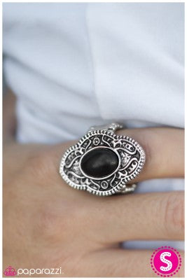 As Fate Would Have It - black- Paparazzi ring