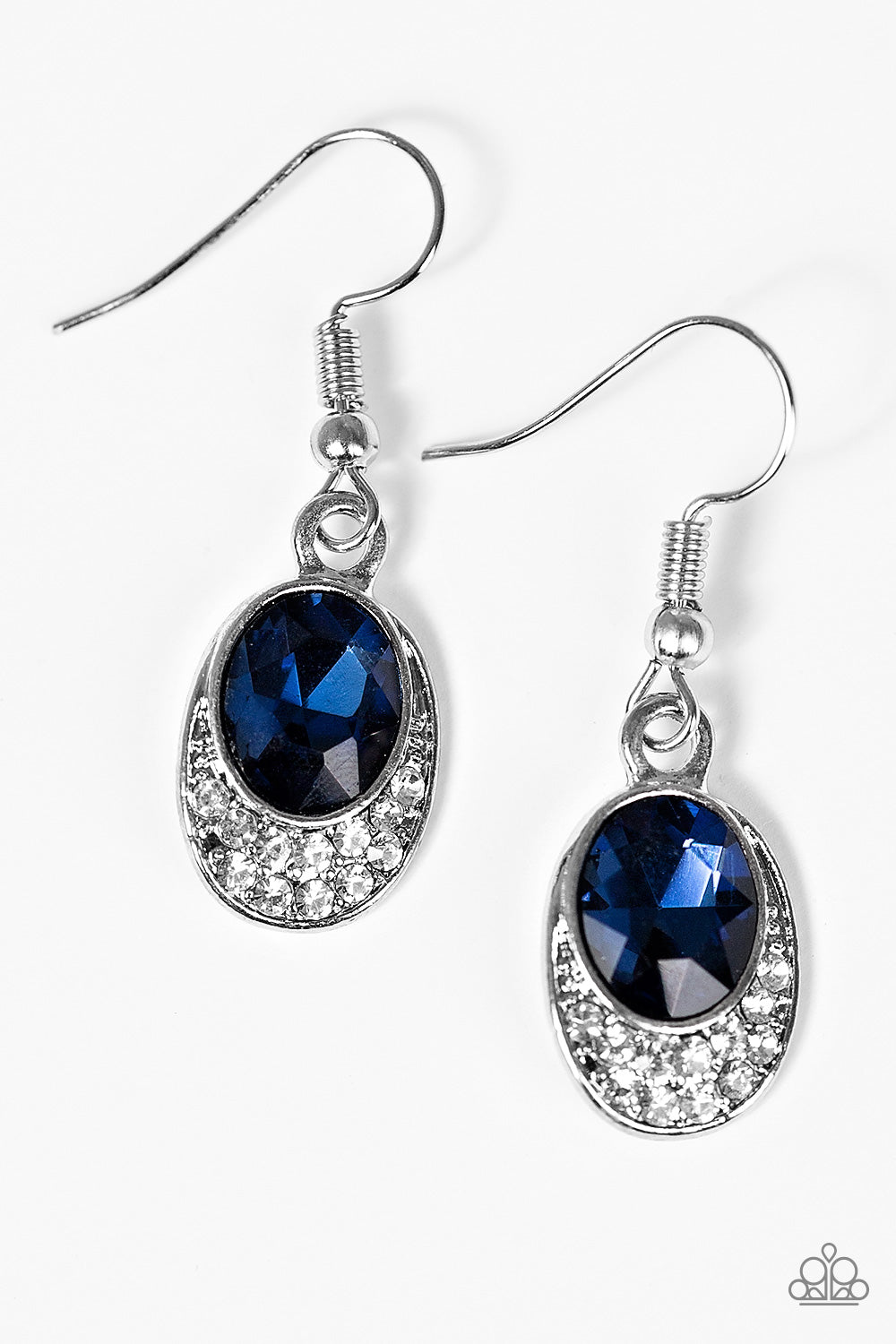 As Humanly POSH-ible - Blue - Paparazzi earrings