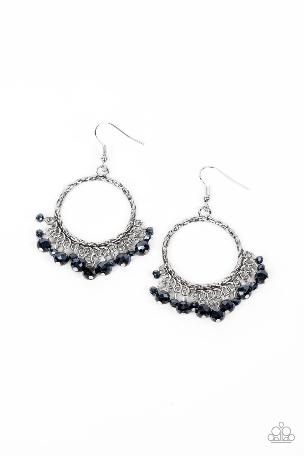 As if by Magic - blue - Paparazzi earrings