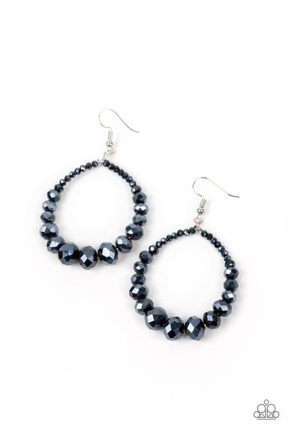 Astral Aesthetic - blue - Paparazzi earrings