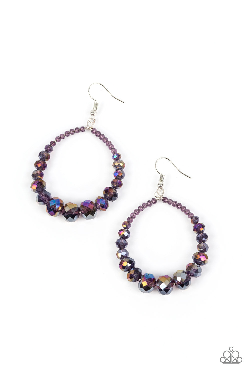 Astral Aesthetic - purple - Paparazzi earrings