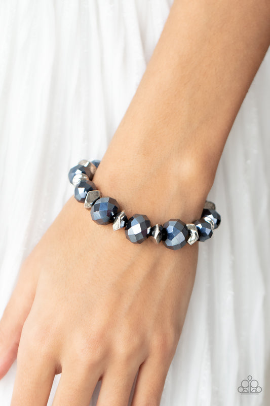 Astral Auras - blue - Paparazzi bracelet