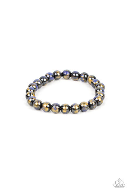 Astro Artistry - blue - Paparazzi bracelet