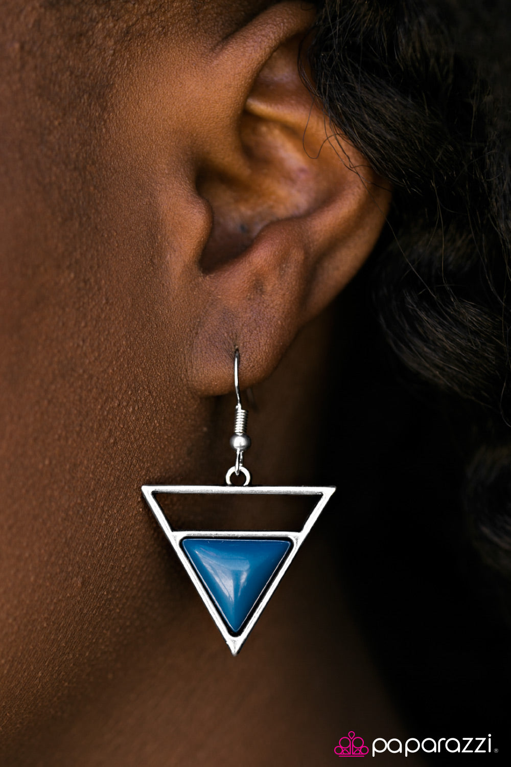 Athens is Calling - Blue - Paparazzi earrings