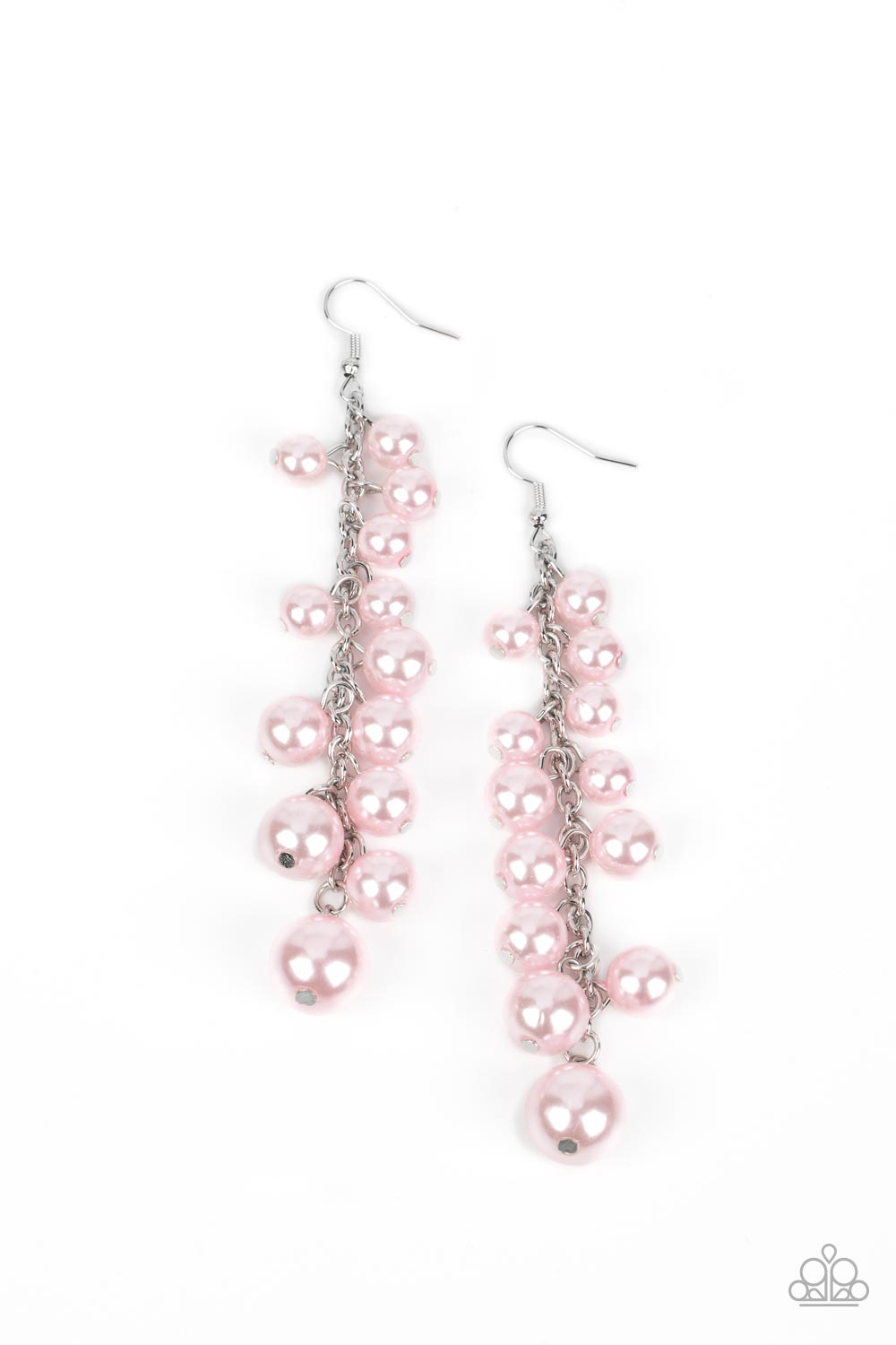 Atlantic Affair - pink - Paparazzi earrings