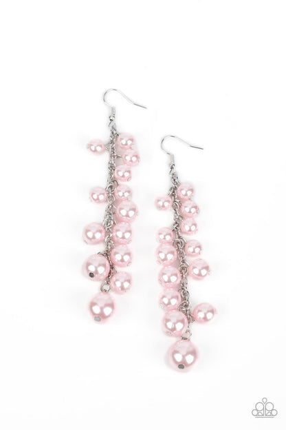 Atlantic Affair - pink - Paparazzi earrings