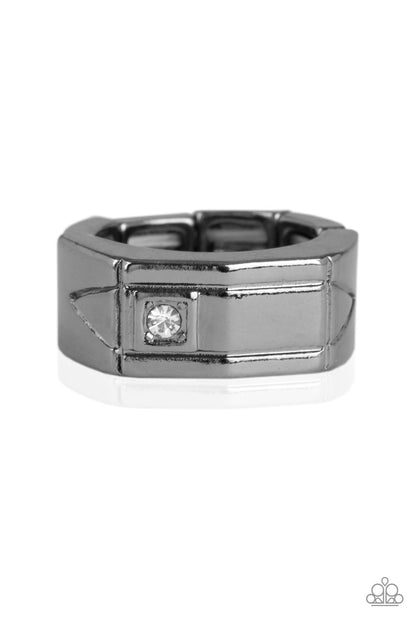 Atlas - black - Paparazzi MENS ring