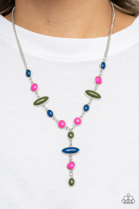 Authentically Adventurous - multi - Paparazzi necklace