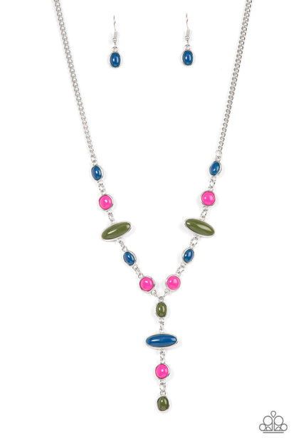 Contrasting Candy - Multi - Paparazzi Necklace