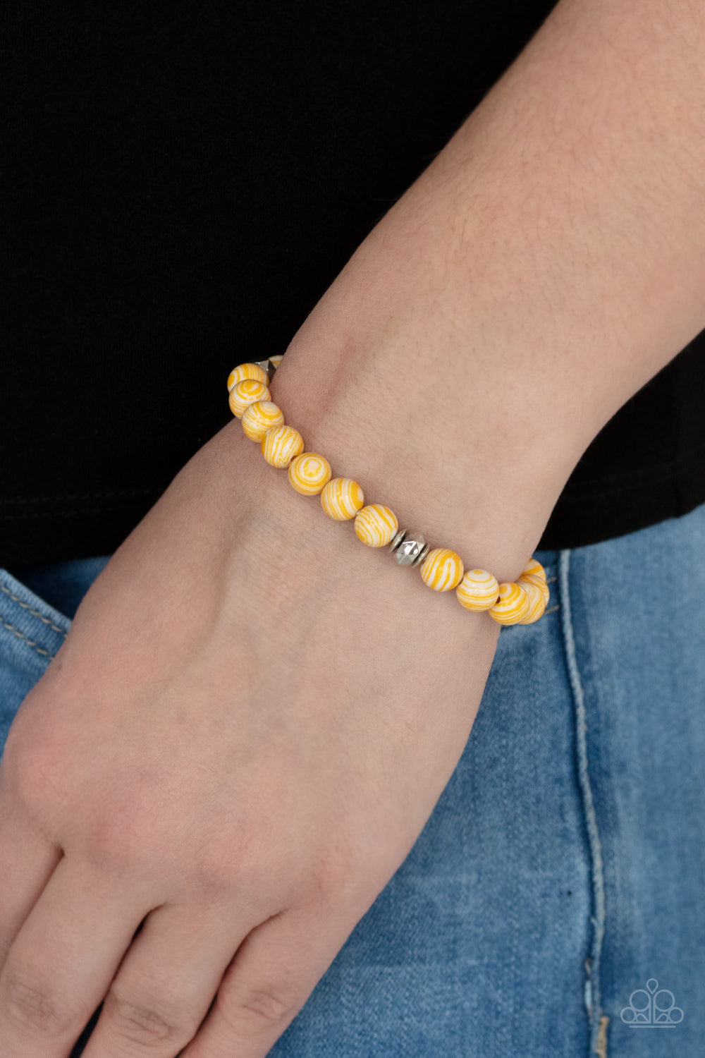 Awakened - yellow - Paparazzi bracelet