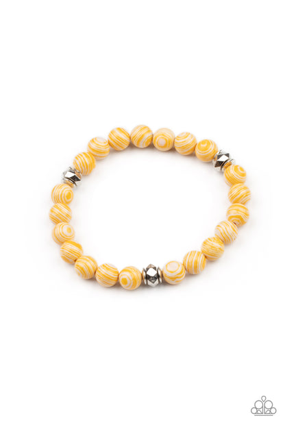 Awakened - yellow - Paparazzi bracelet