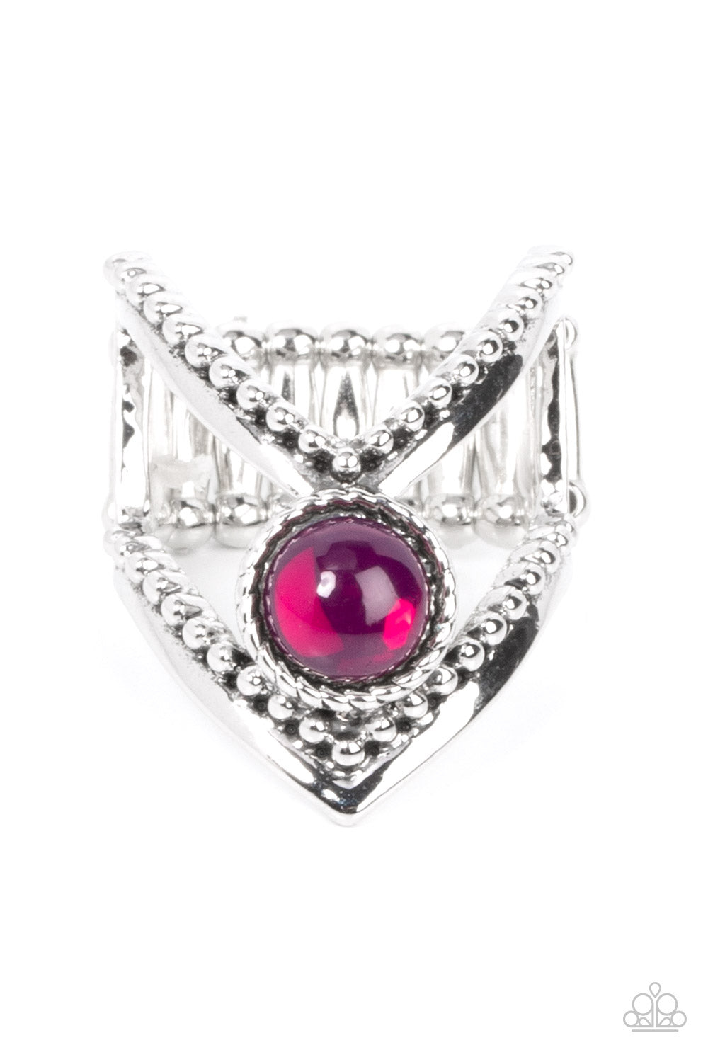 Axial Angle - purple - Paparazzi ring