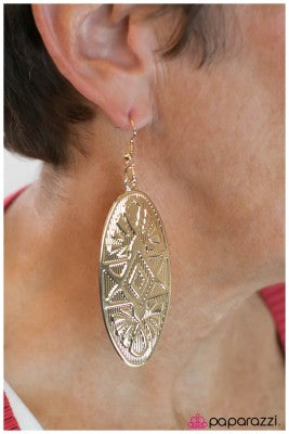 Aztec Armor- Paparazzi earrings