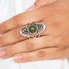 Aztec Adobe-green-Paparazzi ring