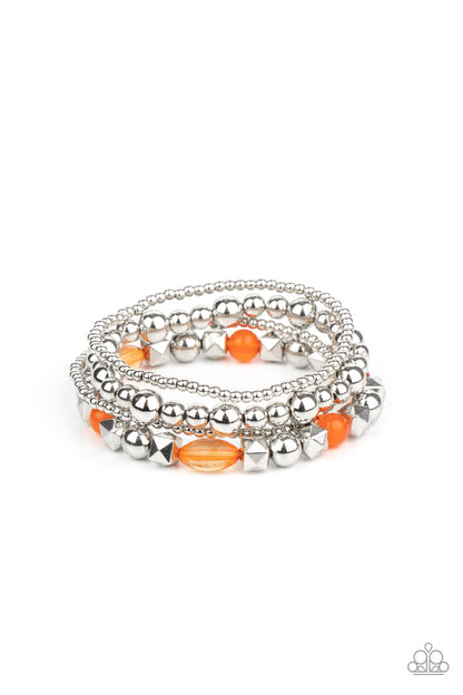 BABE-alicious - orange - Paparazzi bracelet