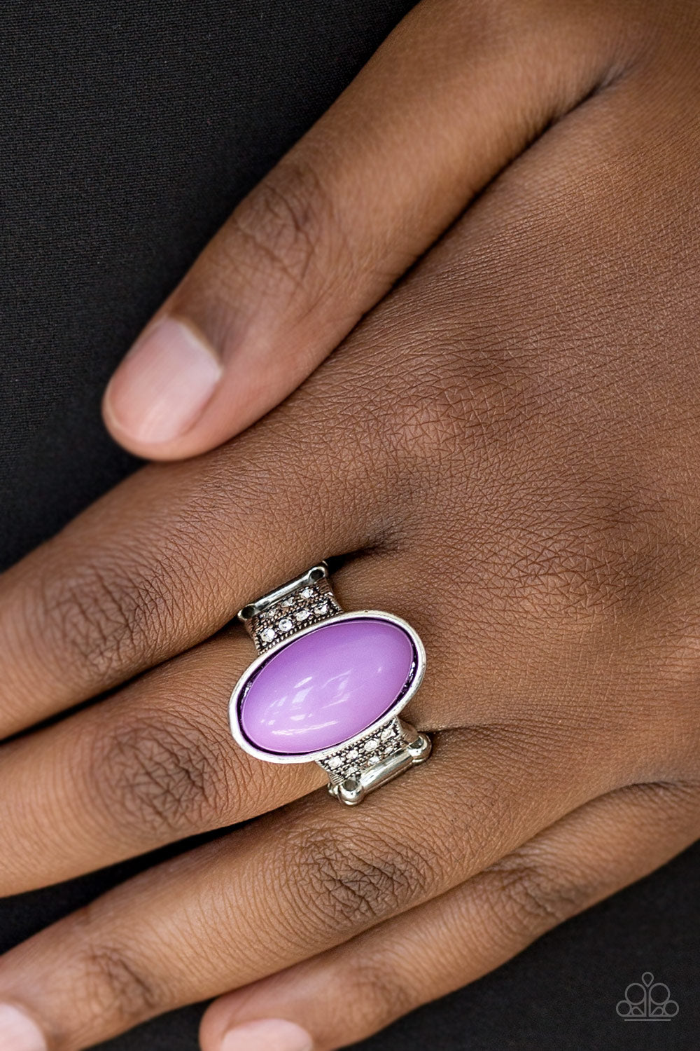 BEAD to Know - purple - Paparazzi ring