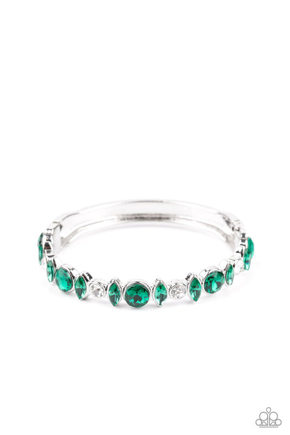 BLING Them To Their Knees - green - Paparazzi bracelet