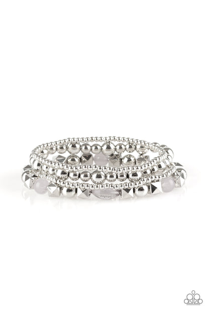 BABE-alicious - silver - Paparazzi bracelet – JewelryBlingThing