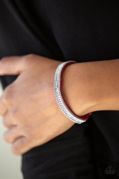 Babe Bling-pink-Paparazzi bracelet
