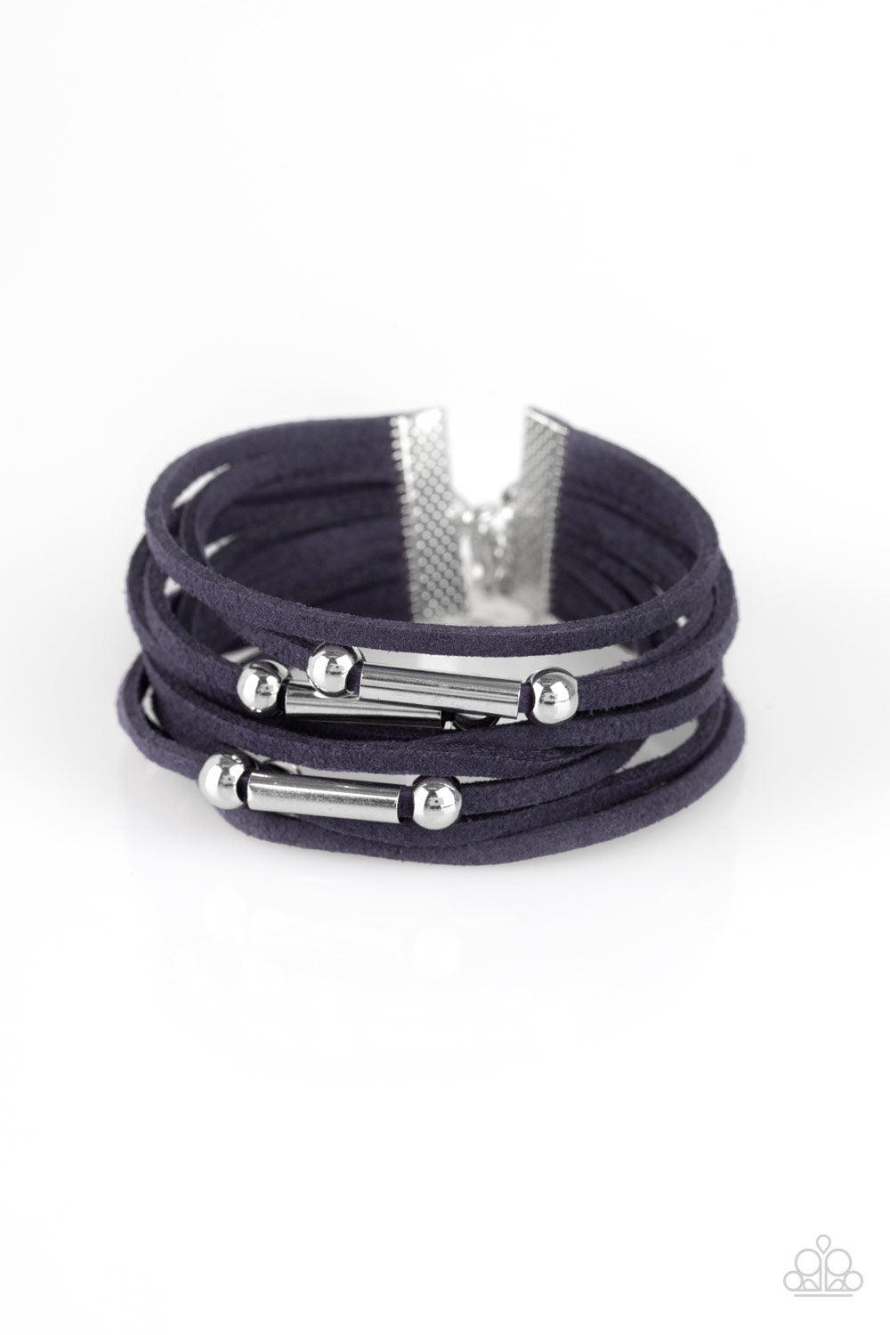 Back to Backpacker - blue - Paparazzi bracelet