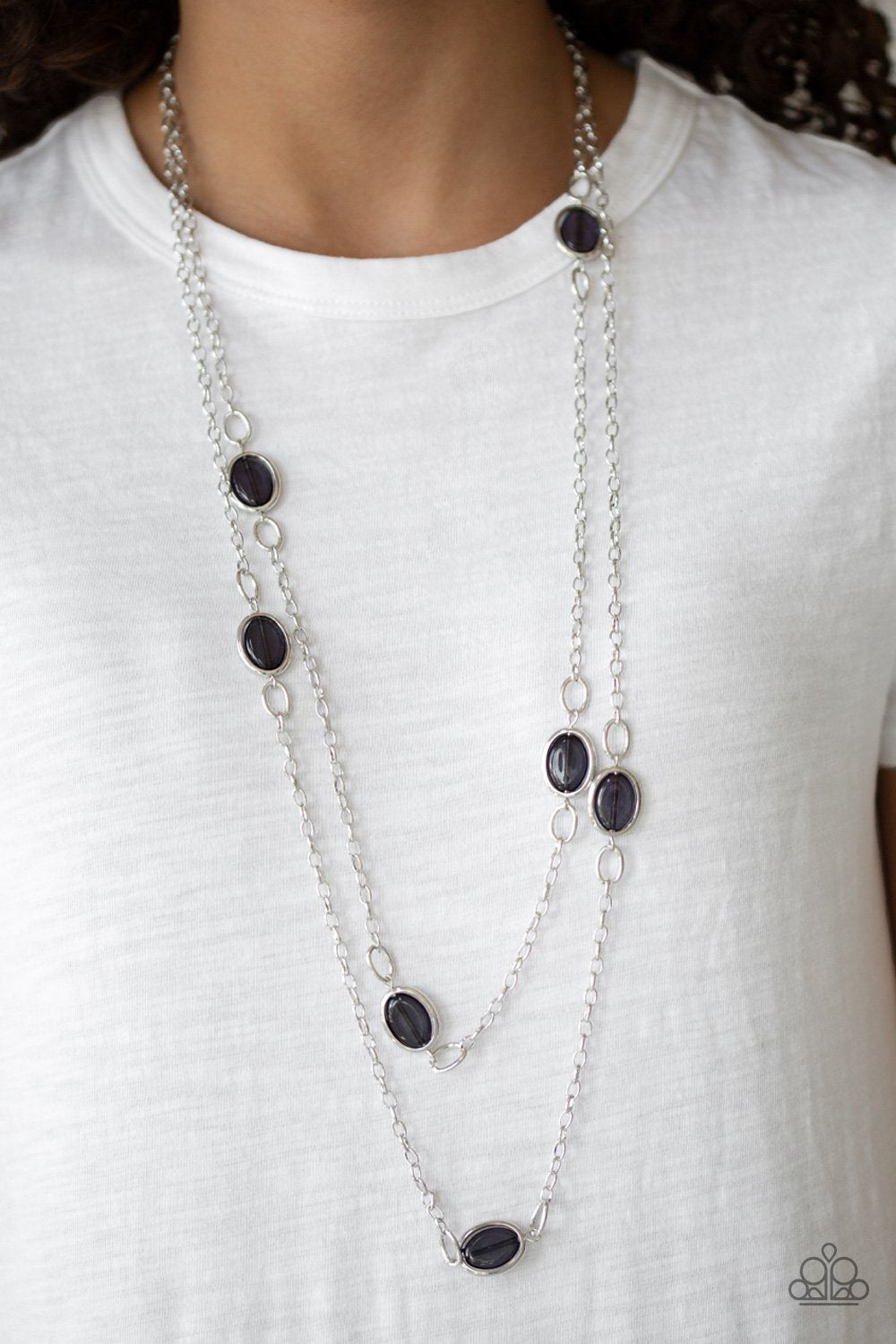 Back for More-black-Paparazzi necklace