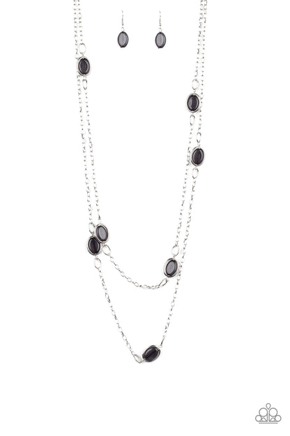 Back for More - black - Paparazzi necklace