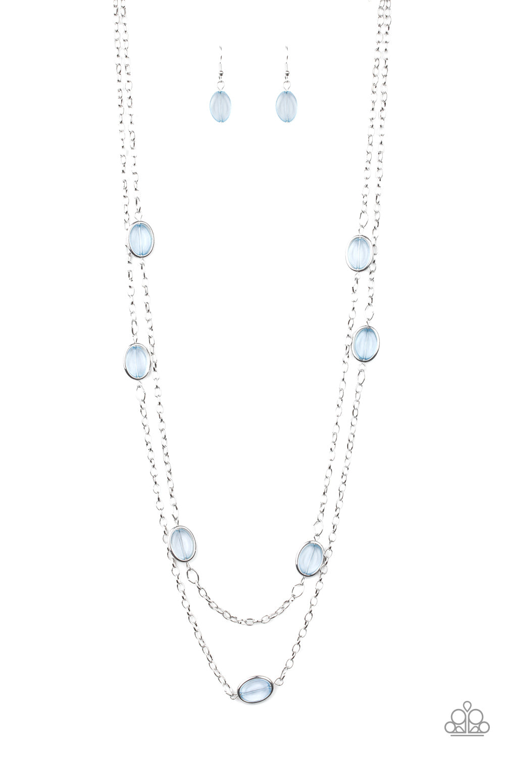 Back for More - blue - Paparazzi necklace