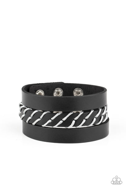 Backroad Bounty - black - Paparazzi bracelet – JewelryBlingThing