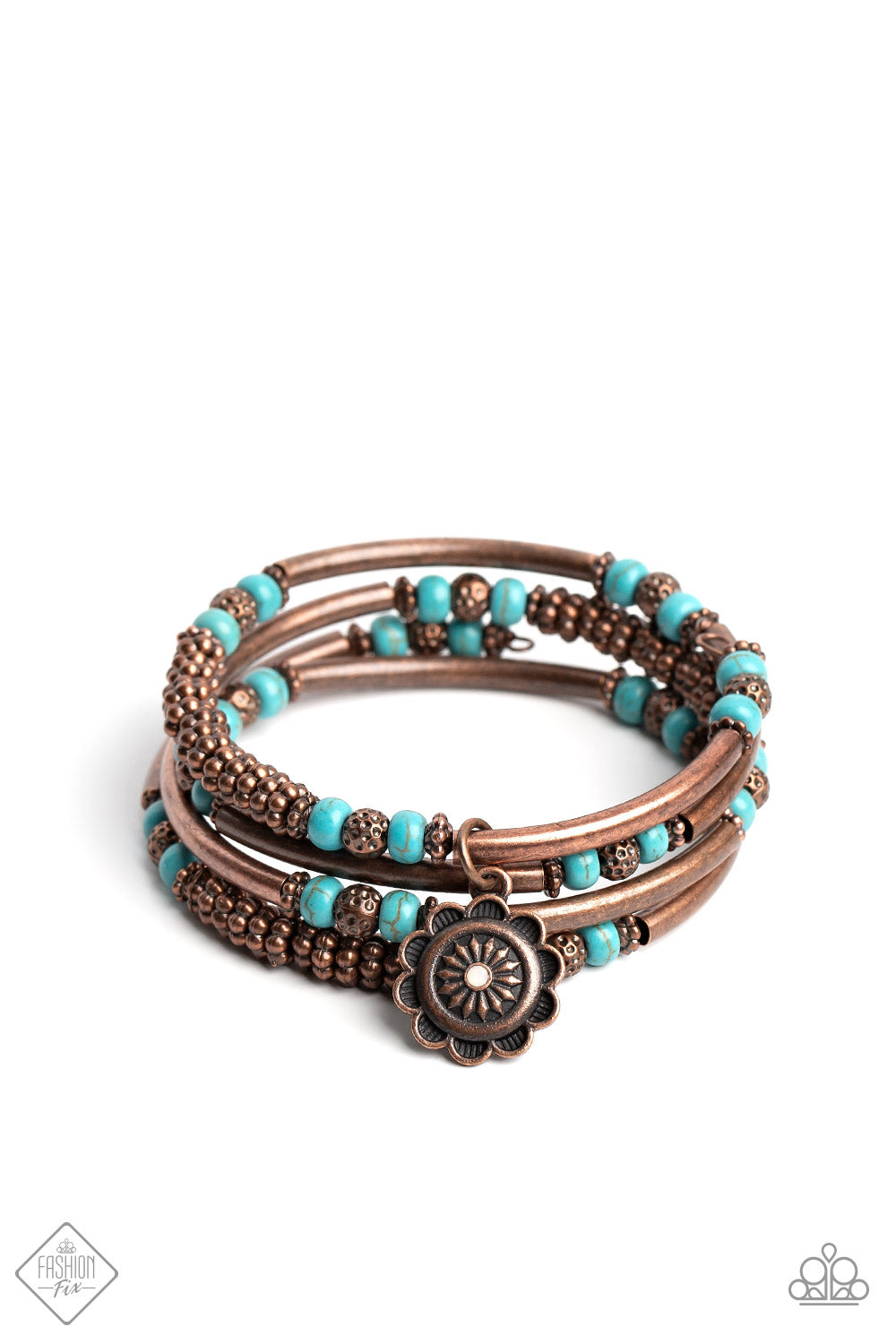 Badlands Bunch - copper - Paparazzi bracelet