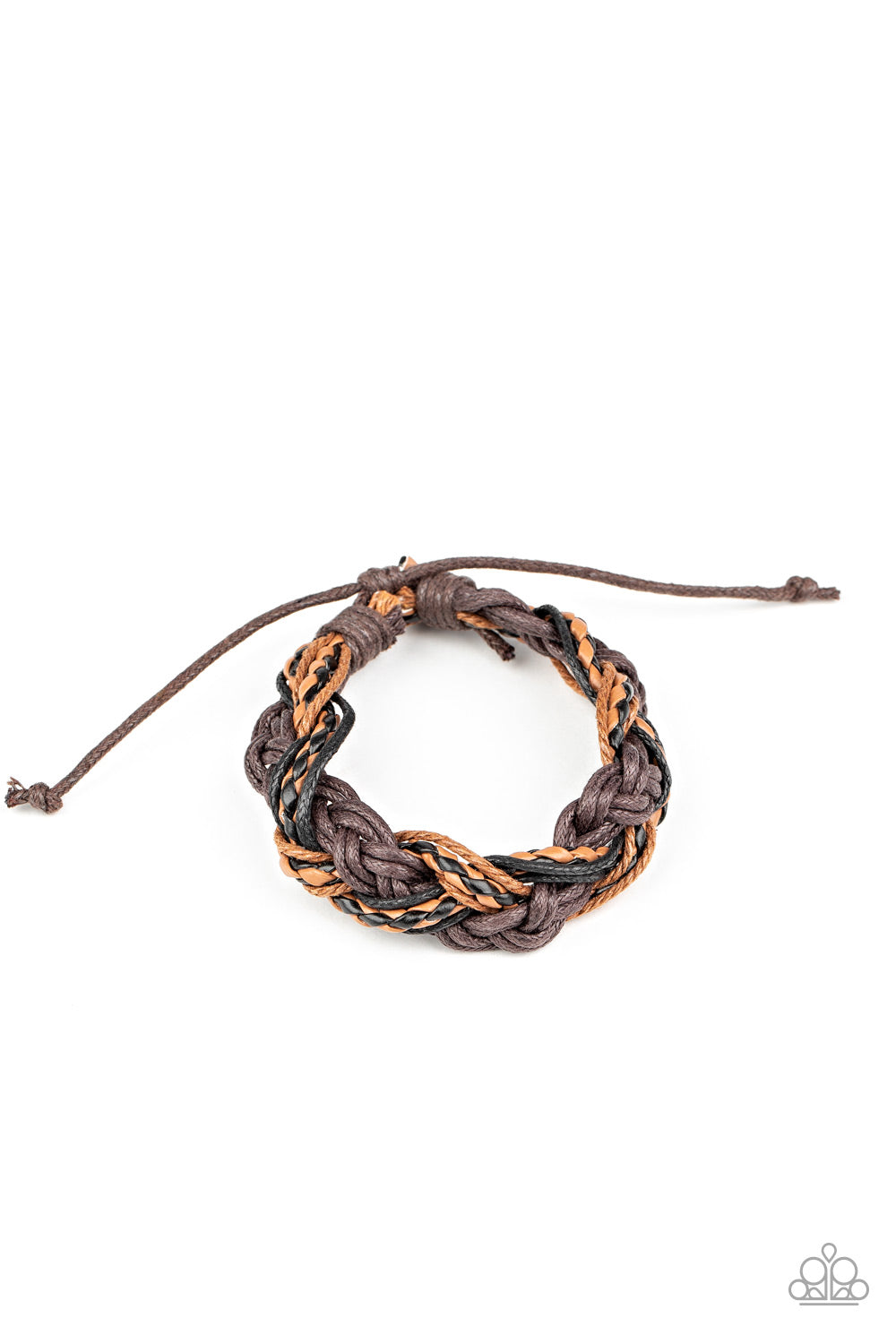 Badlands Wanderer - brown - Paparazzi bracelet