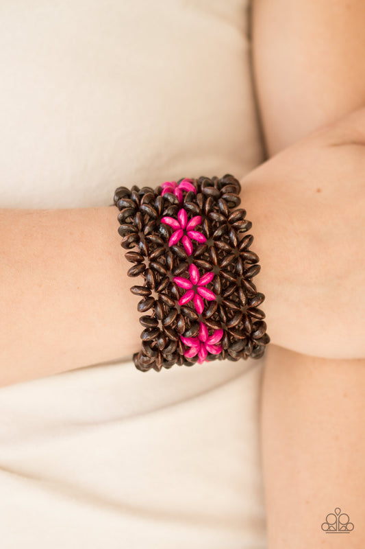 Bahama Babe - pink - Paparazzi bracelet